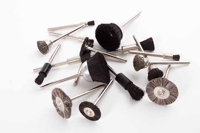 Miniature End Brushes for Mold Polishing