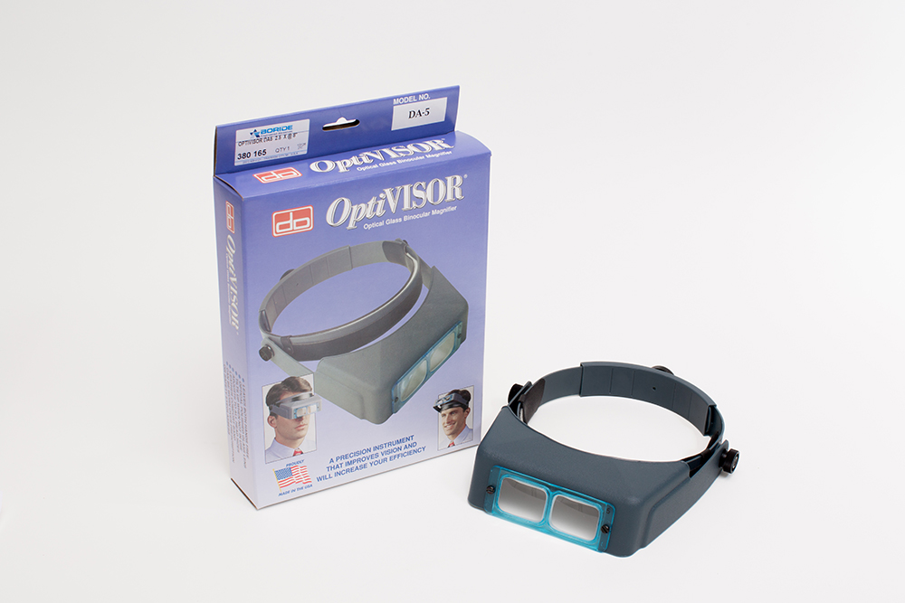 Optivisor DA-2 1.5x Head Band Handsfree Magnifier Visor - Optivisor